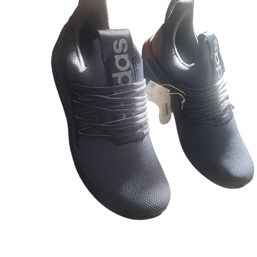 Adidas Lite Racer Adapt 7.0 slip-on casual sneakers in Tripple Black Size 10 - Picture 7 of 8